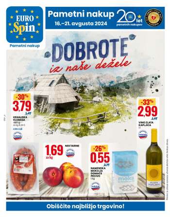 EuroSpin katalog - 16.8.2024 - 21.8.2024.