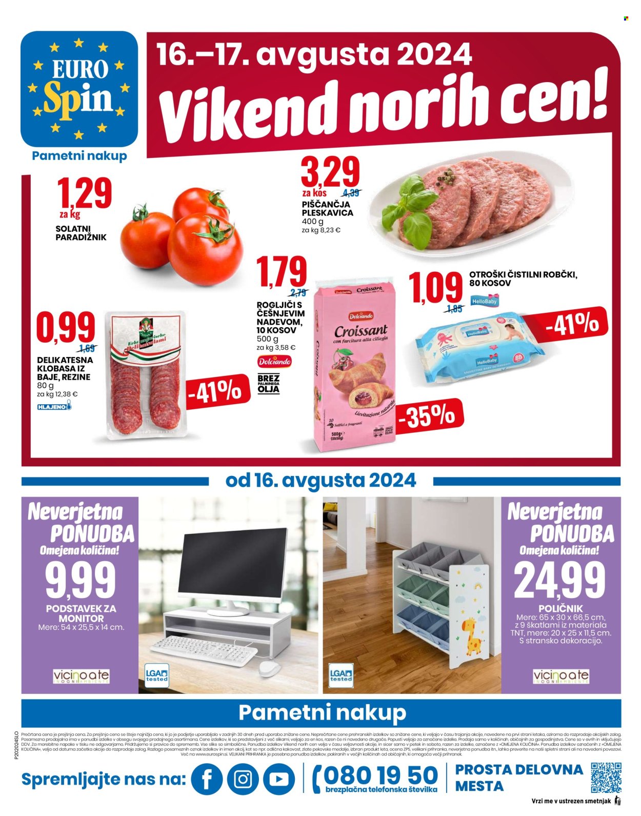 EuroSpin katalog - 16.8.2024 - 21.8.2024. Stran 16