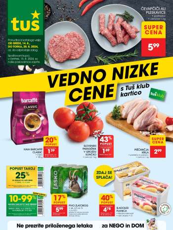 Tuš katalog - 14.8.2024 - 20.8.2024.