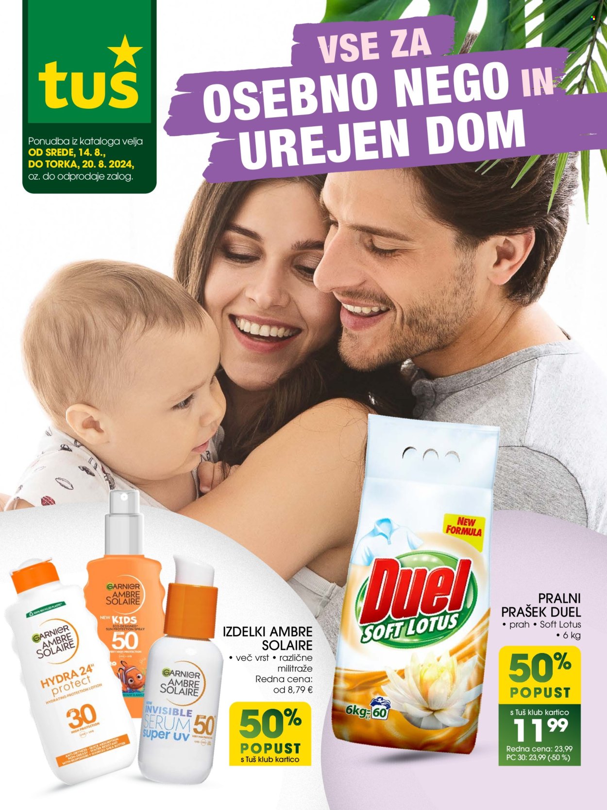 Tuš katalog - 14.8.2024 - 20.8.2024. Stran 1