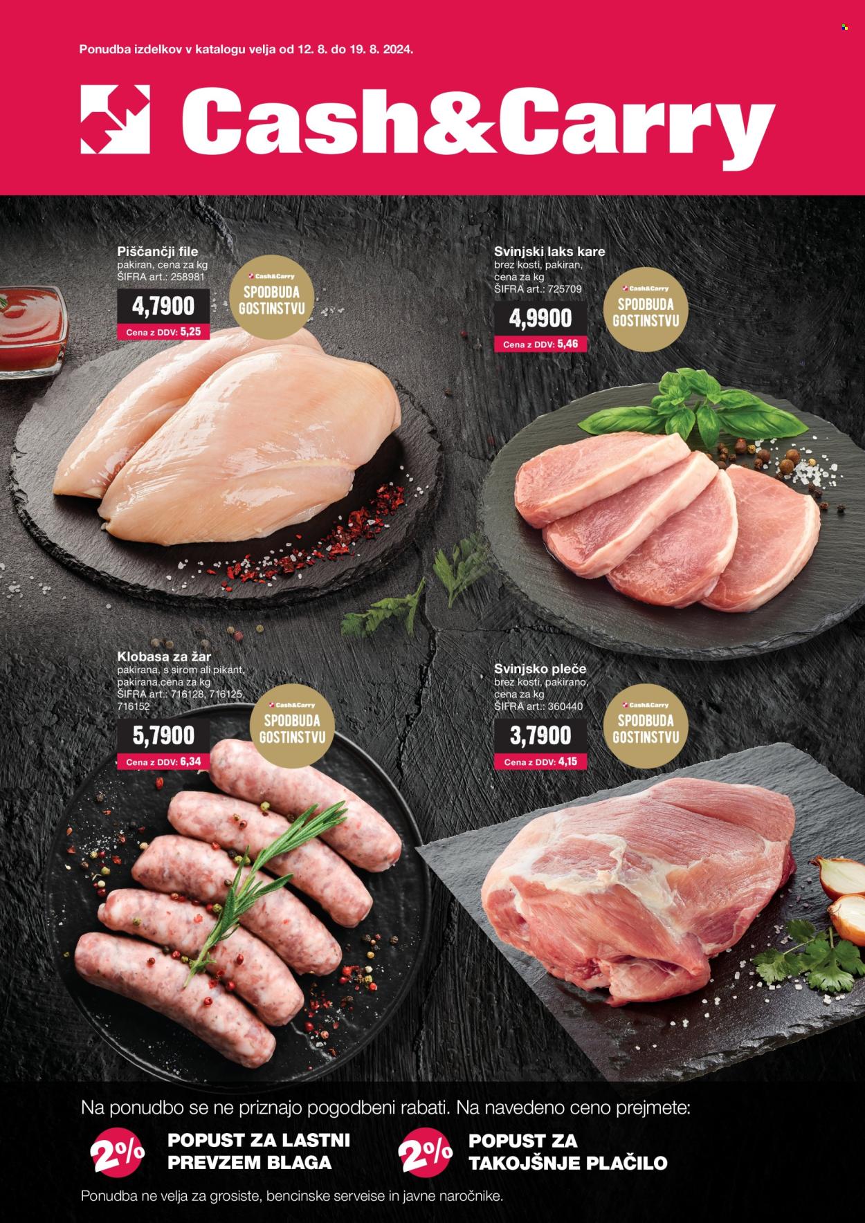 Mercator Cash & Carry katalog - 12.8.2024 - 19.8.2024. Stran 1