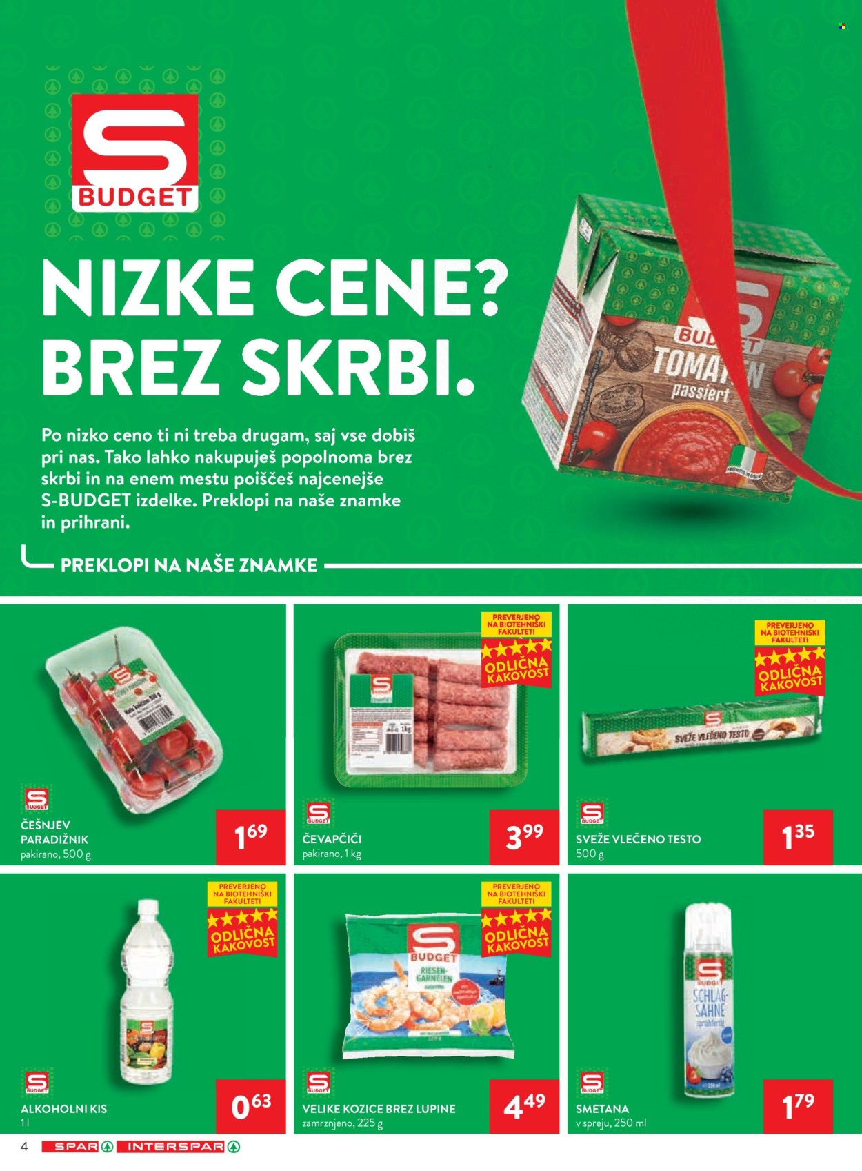 SPAR katalog - 14.8.2024 - 27.8.2024. Stran 4
