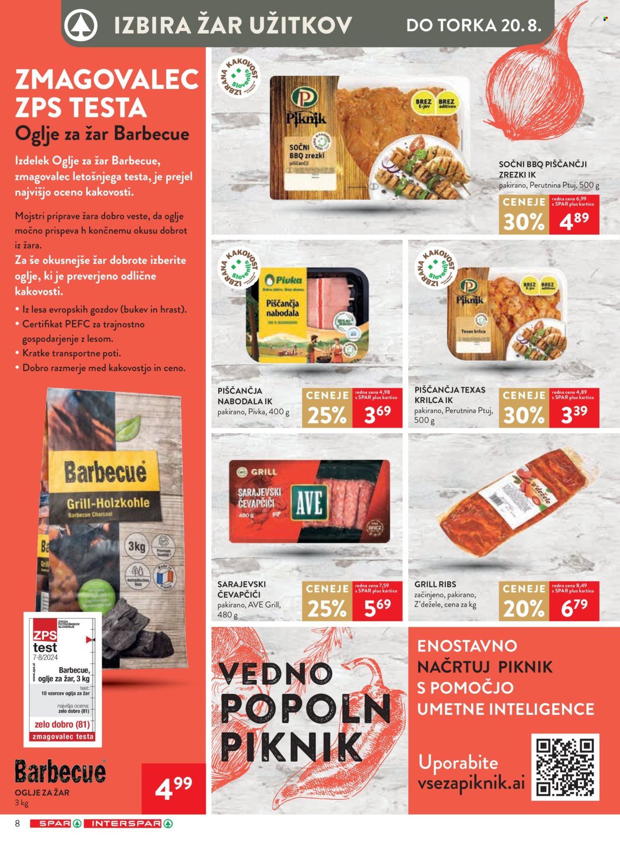 SPAR katalog - 14.8.2024 - 27.8.2024. Stran 8