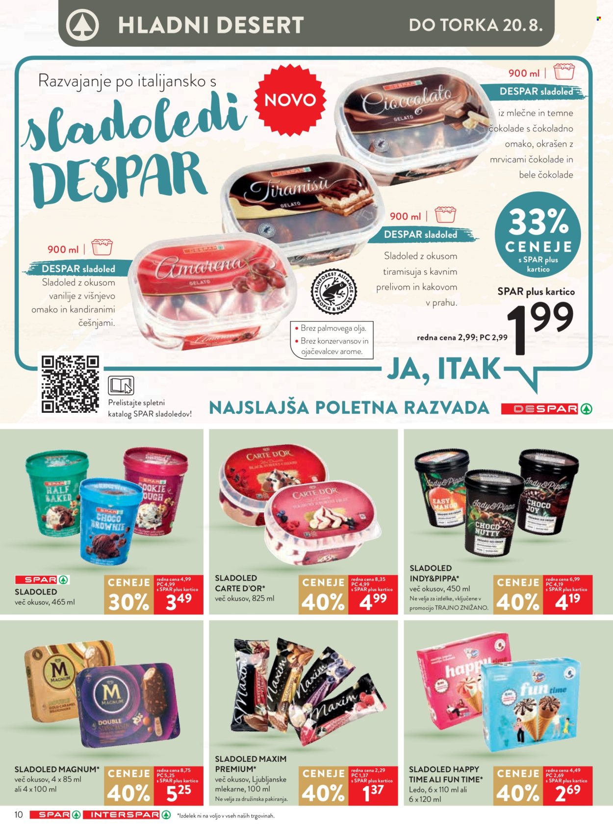 SPAR katalog - 14.8.2024 - 27.8.2024. Stran 10