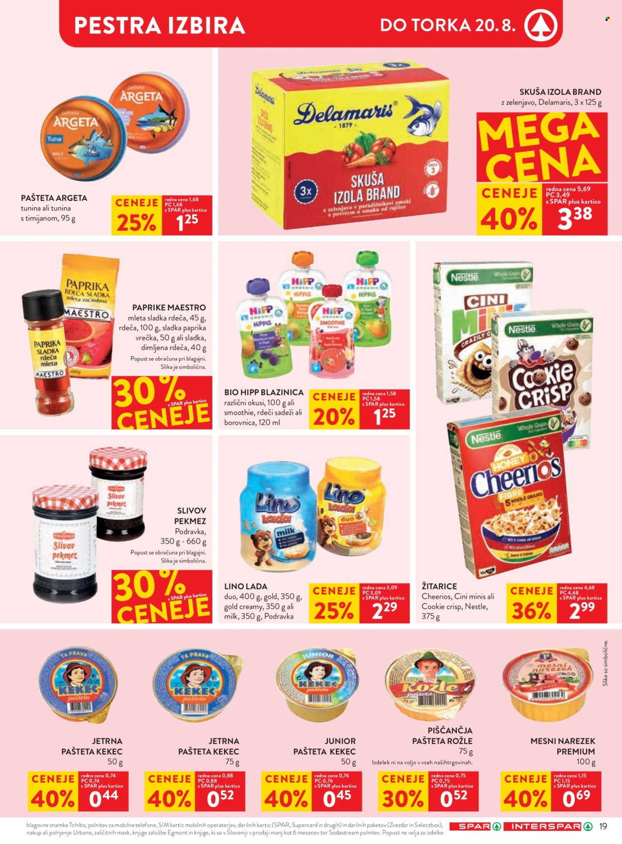 SPAR katalog - 14.8.2024 - 27.8.2024. Stran 21