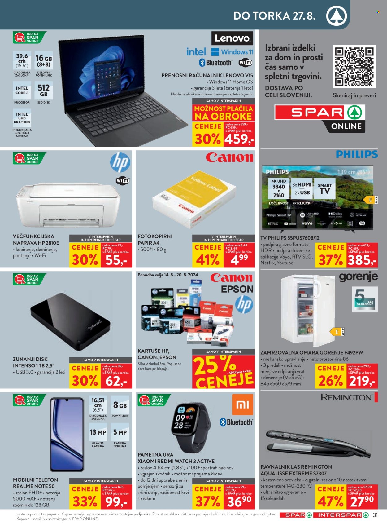 SPAR katalog - 14.8.2024 - 27.8.2024. Stran 36