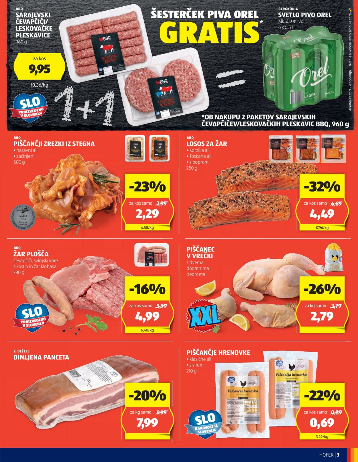 Hofer katalog - 14.8.2024 - 24.8.2024. Stran 3