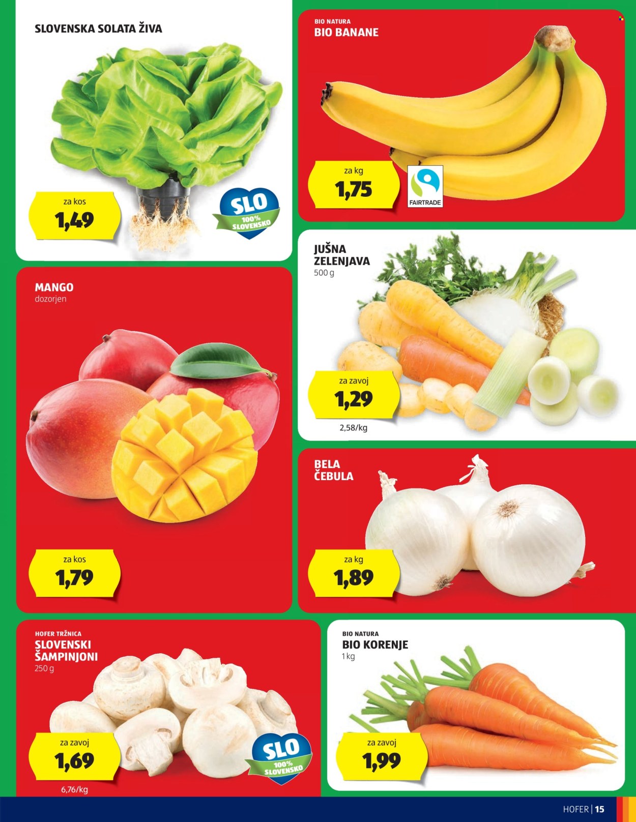 Hofer katalog - 14.8.2024 - 24.8.2024. Stran 15