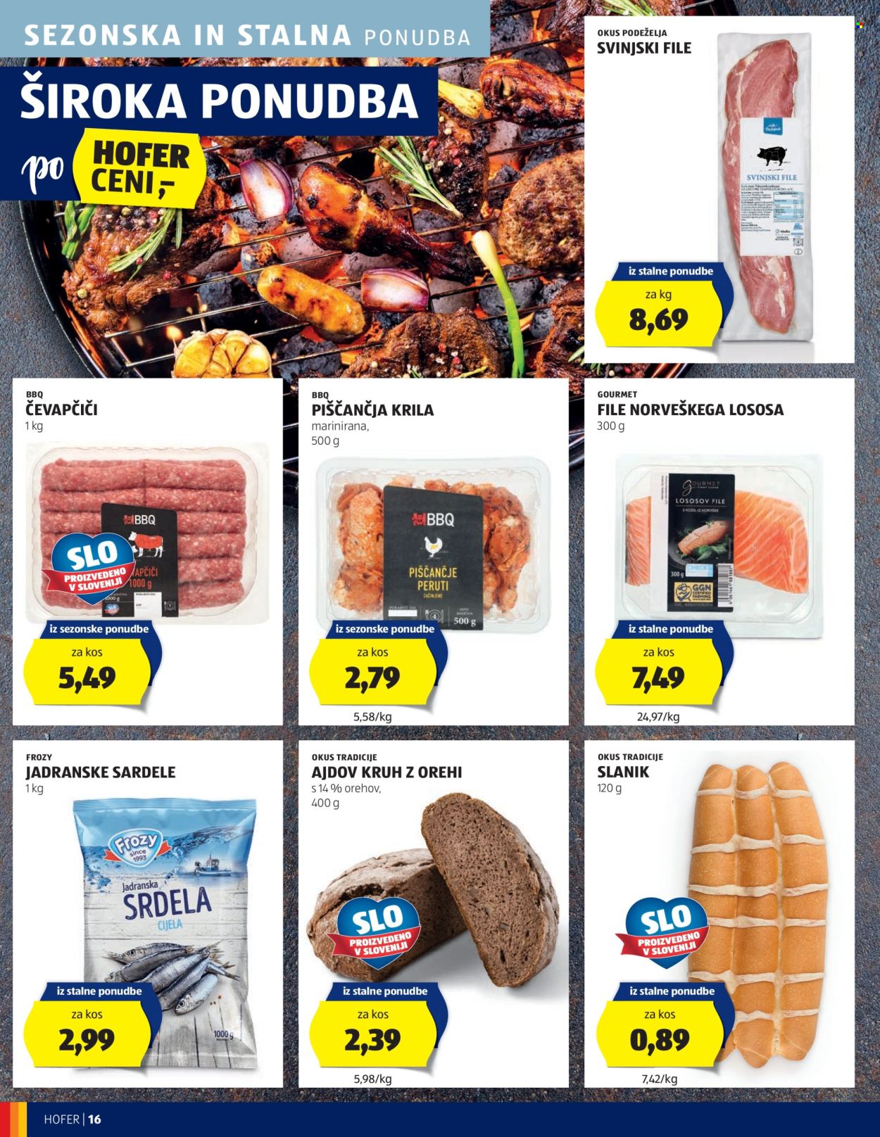 Hofer katalog - 14.8.2024 - 24.8.2024. Stran 16