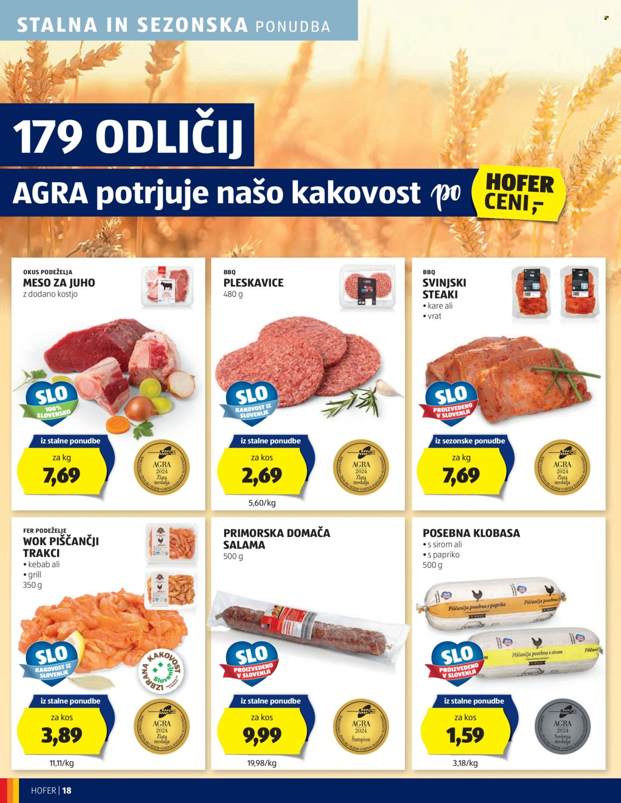 Hofer katalog - 14.8.2024 - 24.8.2024. Stran 18