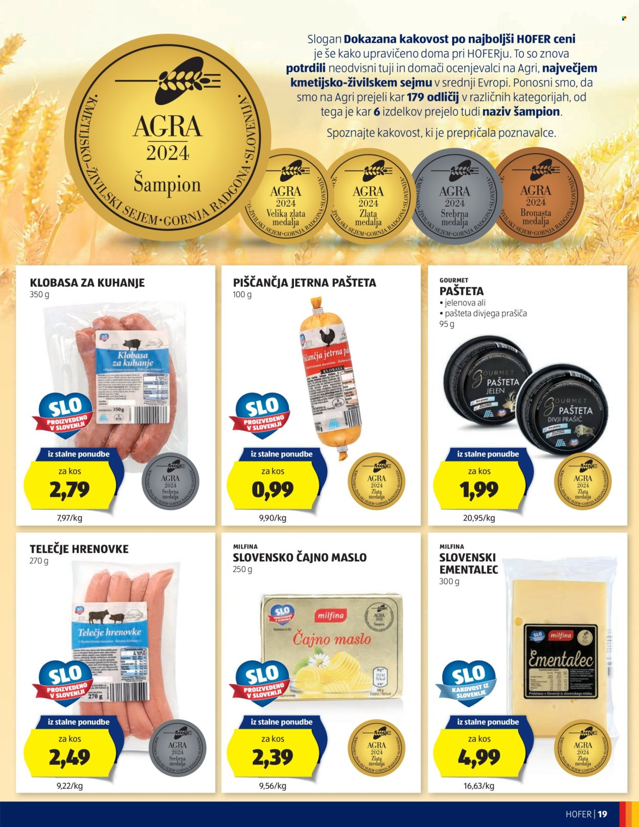 Hofer katalog - 14.8.2024 - 24.8.2024. Stran 19