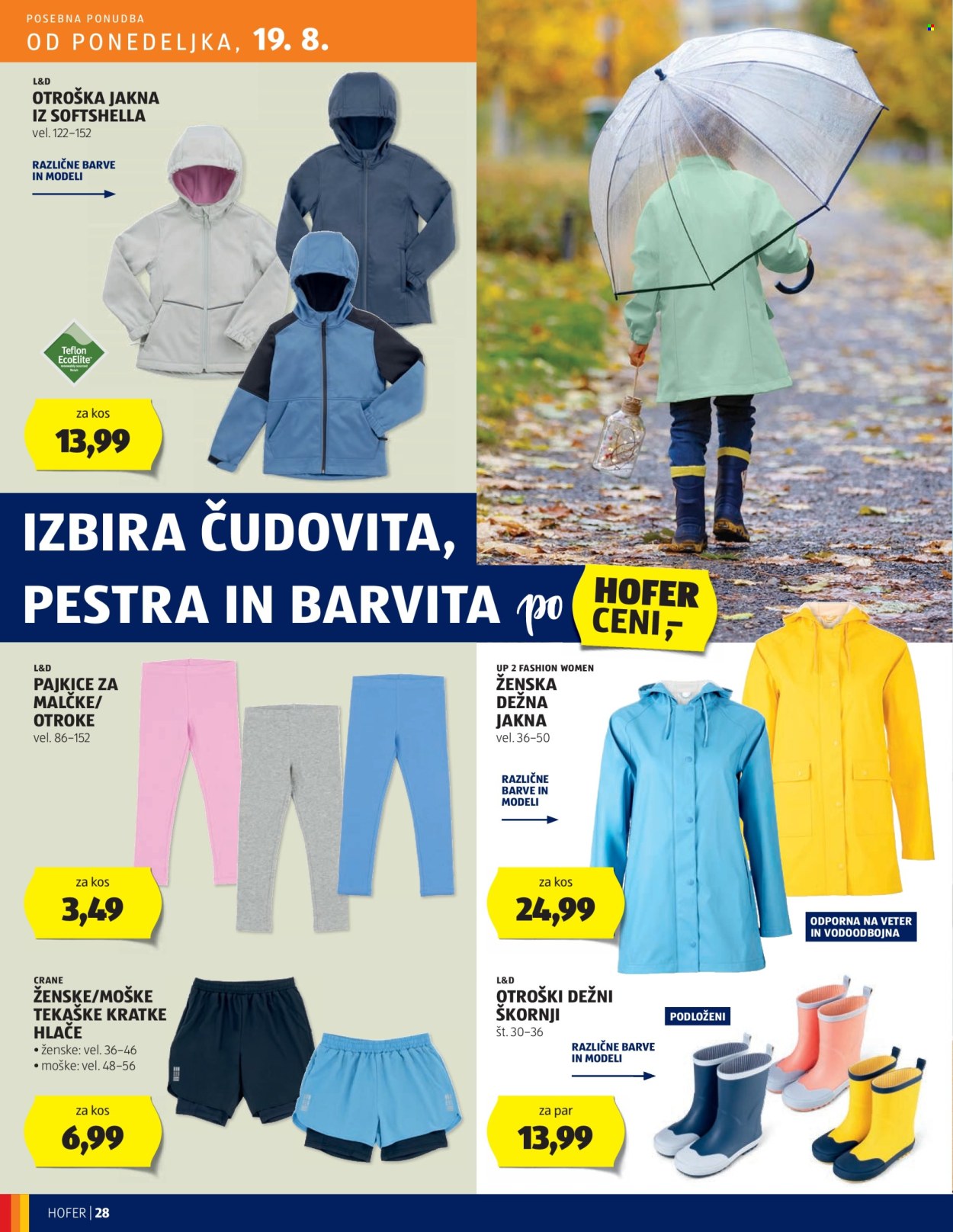 Hofer katalog - 14.8.2024 - 24.8.2024. Stran 28