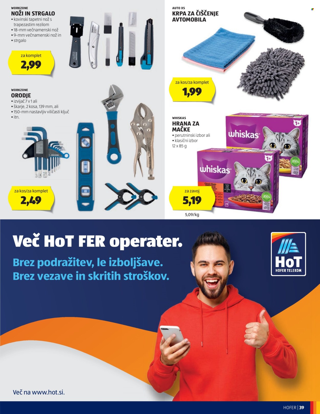 Hofer katalog - 14.8.2024 - 24.8.2024. Stran 39