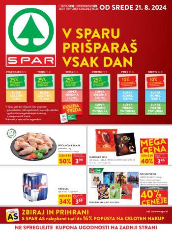SPAR katalog - 21.8.2024 - 3.9.2024.