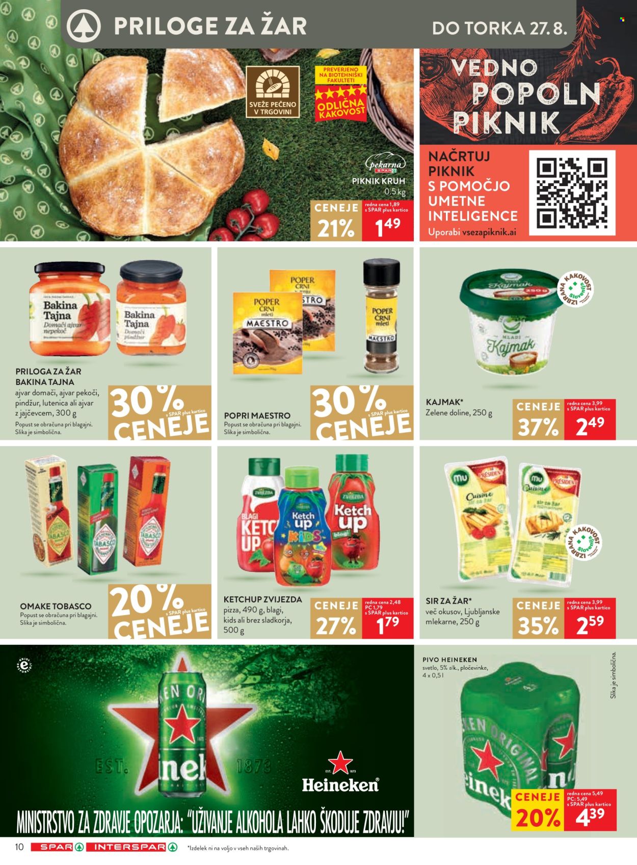 SPAR katalog - 21.8.2024 - 3.9.2024. Stran 10