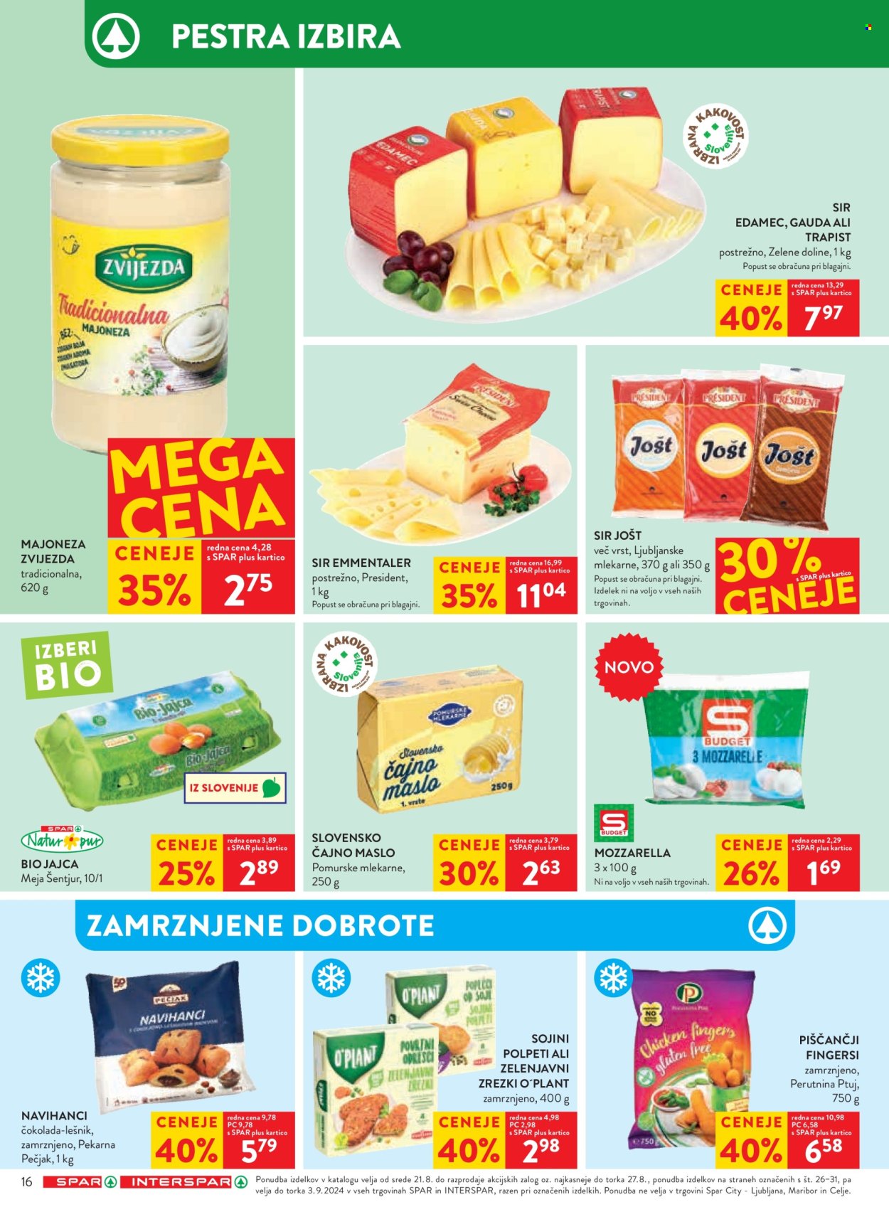 SPAR katalog - 21.8.2024 - 3.9.2024. Stran 16