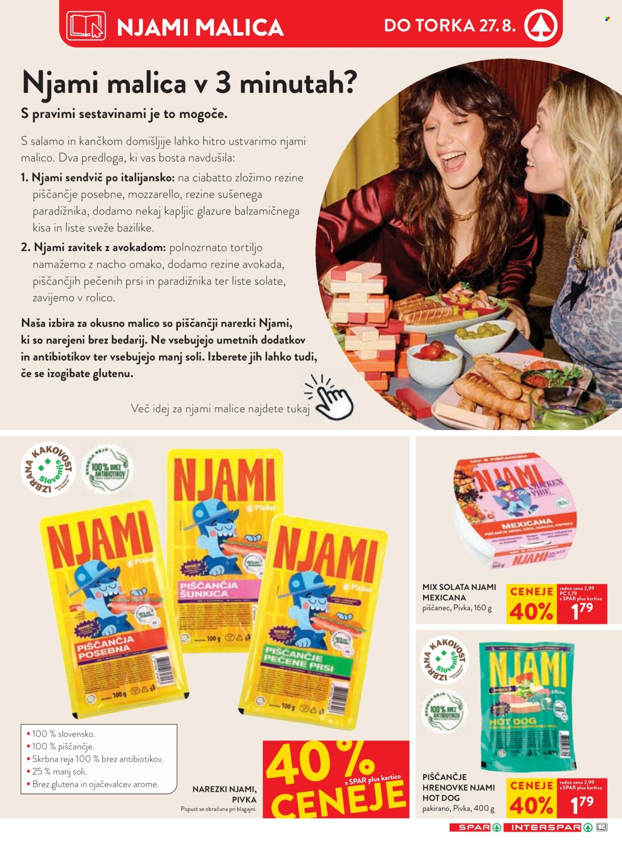 SPAR katalog - 21.8.2024 - 3.9.2024. Stran 22