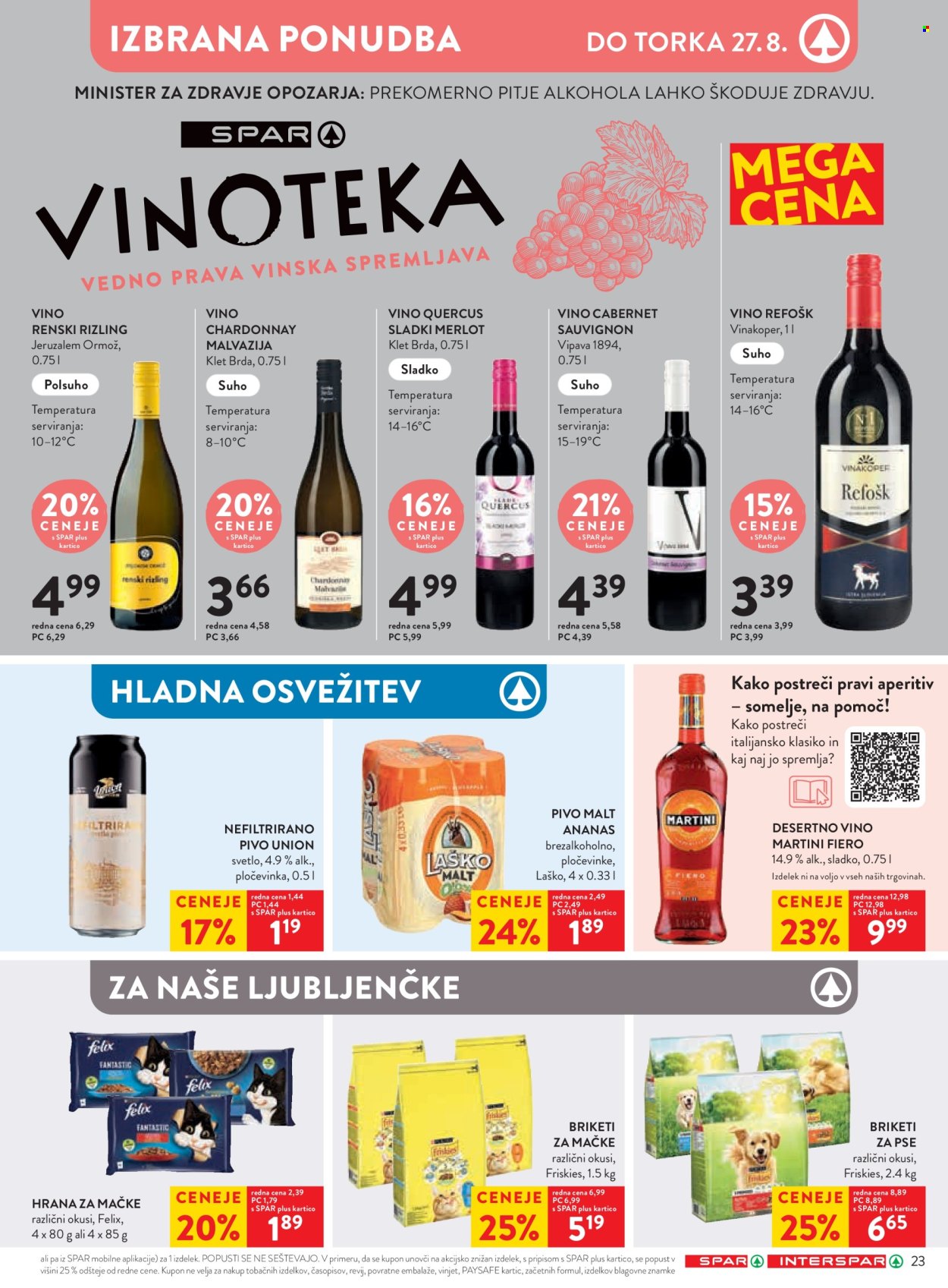 SPAR katalog - 21.8.2024 - 3.9.2024. Stran 26