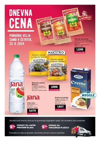 Mercator katalog - 22.8.2024 - 22.8.2024.