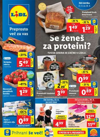 Lidl katalog - 22.8.2024 - 28.8.2024.