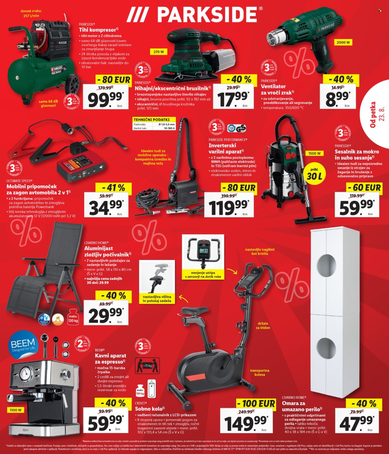 Lidl katalog - 22.8.2024 - 31.8.2024. Stran 3