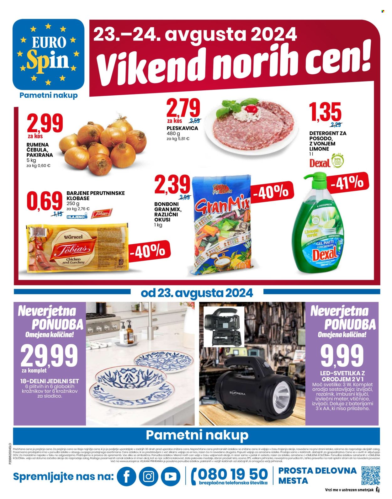 EuroSpin katalog - 22.8.2024 - 28.8.2024. Stran 16