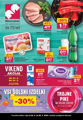 Mercator katalog - 22.8.2024 - 28.8.2024.