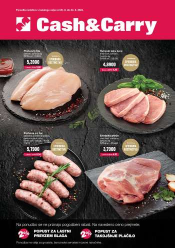 Mercator Cash & Carry katalog - 20.8.2024 - 24.8.2024.