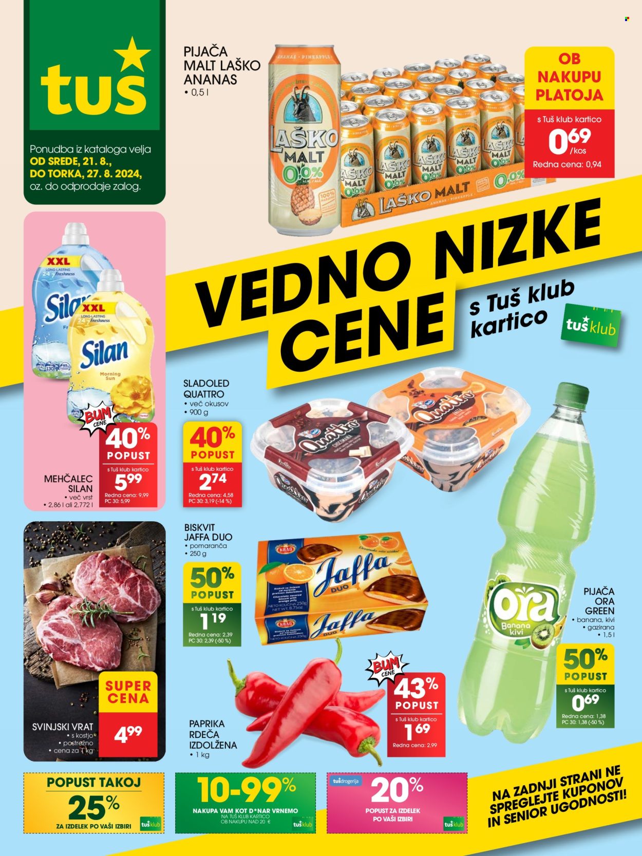 Tuš katalog - 21.8.2024 - 27.8.2024. Stran 1