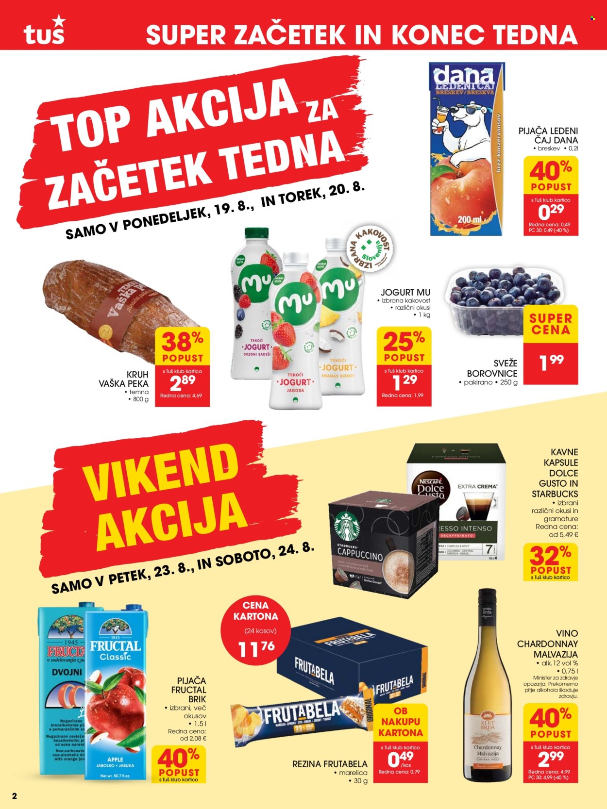 Tuš katalog - 21.8.2024 - 27.8.2024. Stran 2