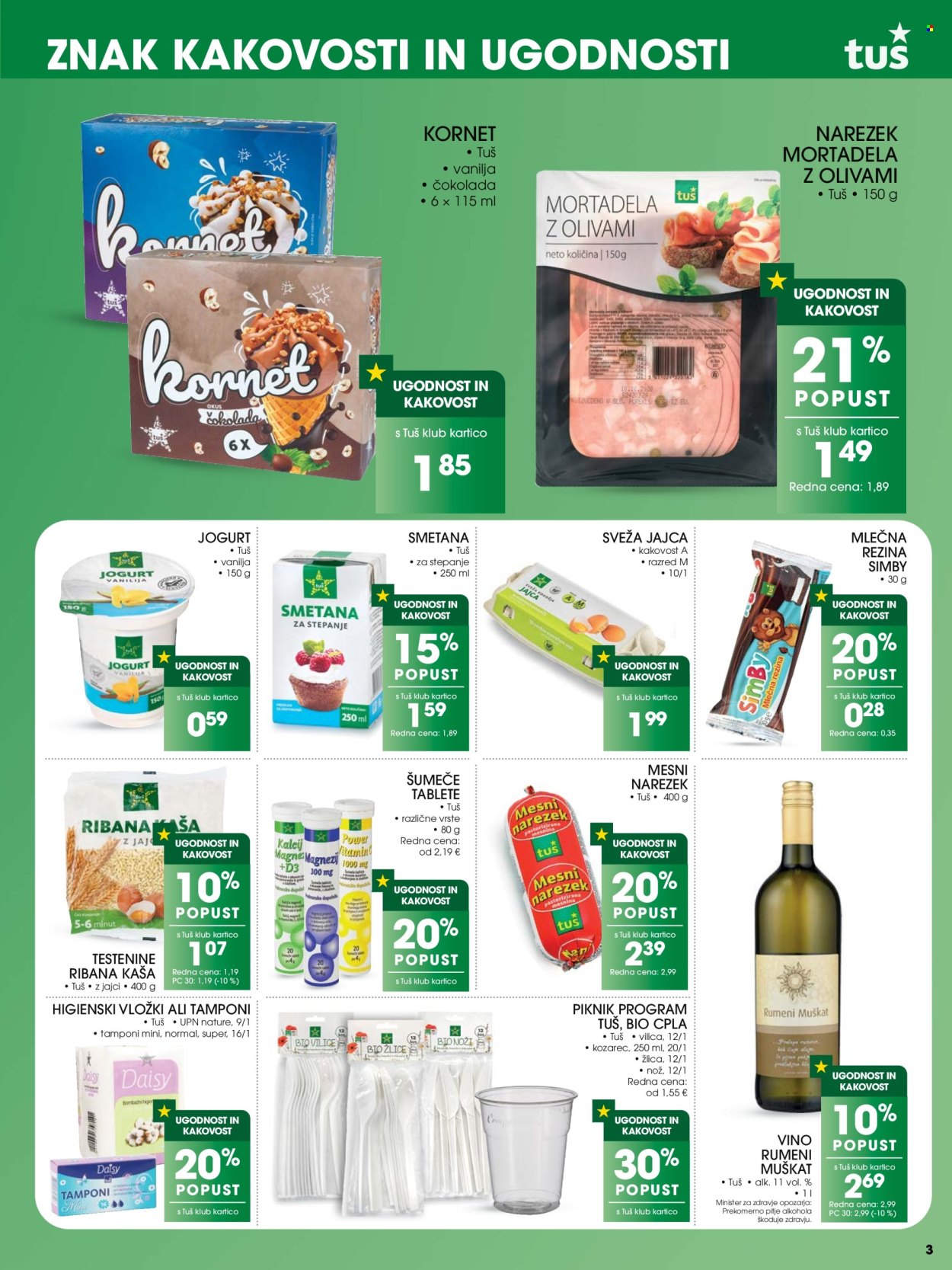 Tuš katalog - 21.8.2024 - 27.8.2024. Stran 3