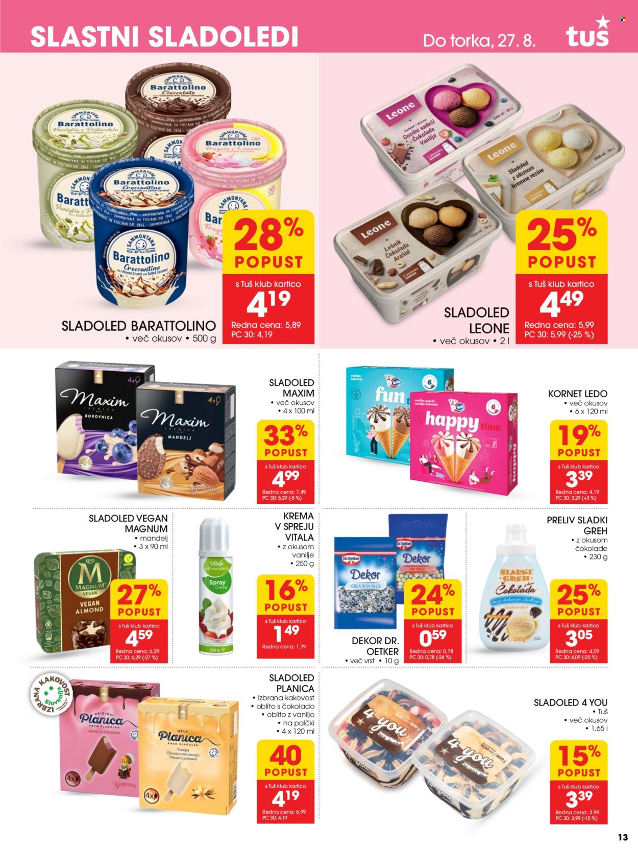 Tuš katalog - 21.8.2024 - 27.8.2024. Stran 13
