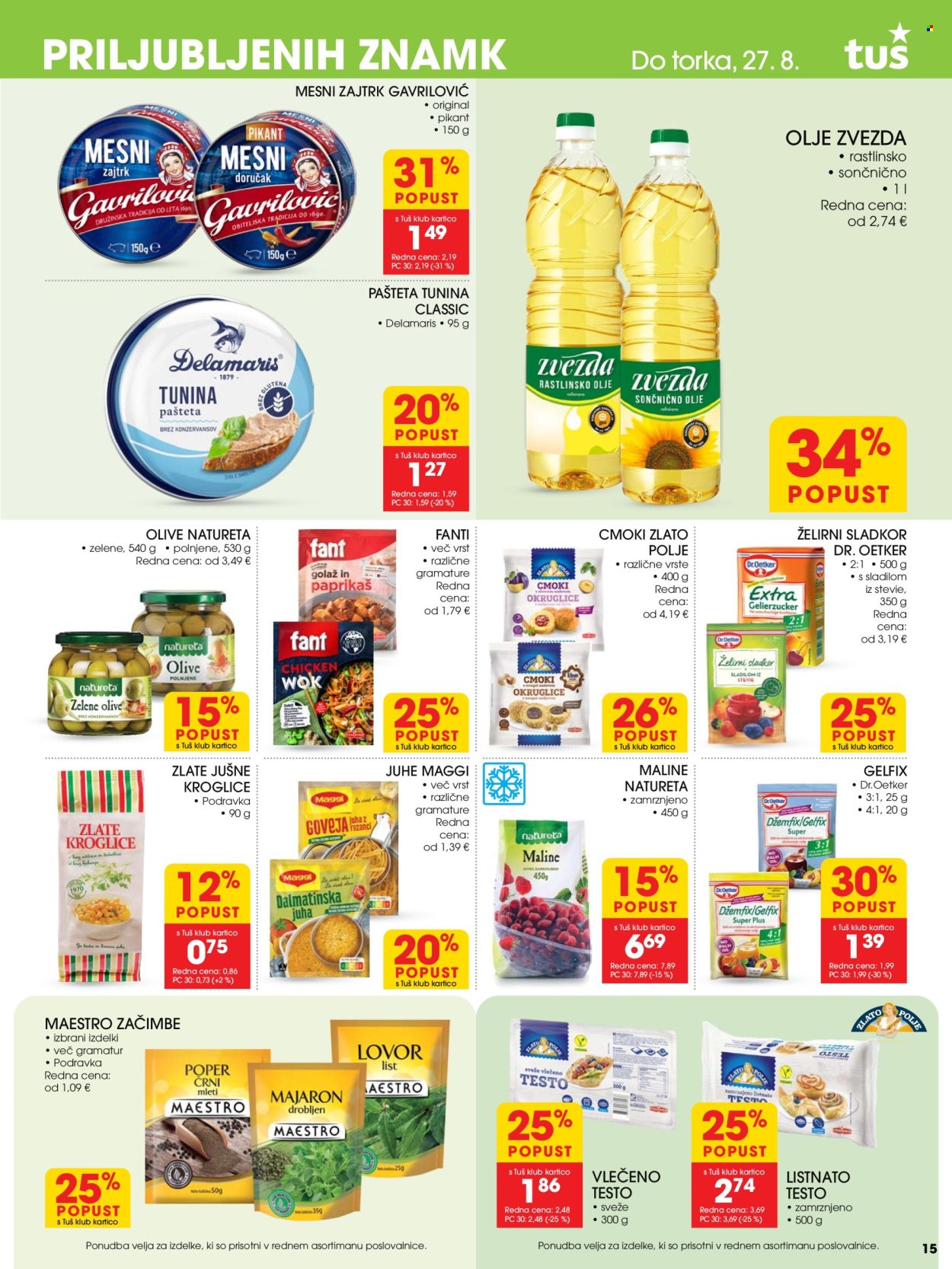 Tuš katalog - 21.8.2024 - 27.8.2024. Stran 15