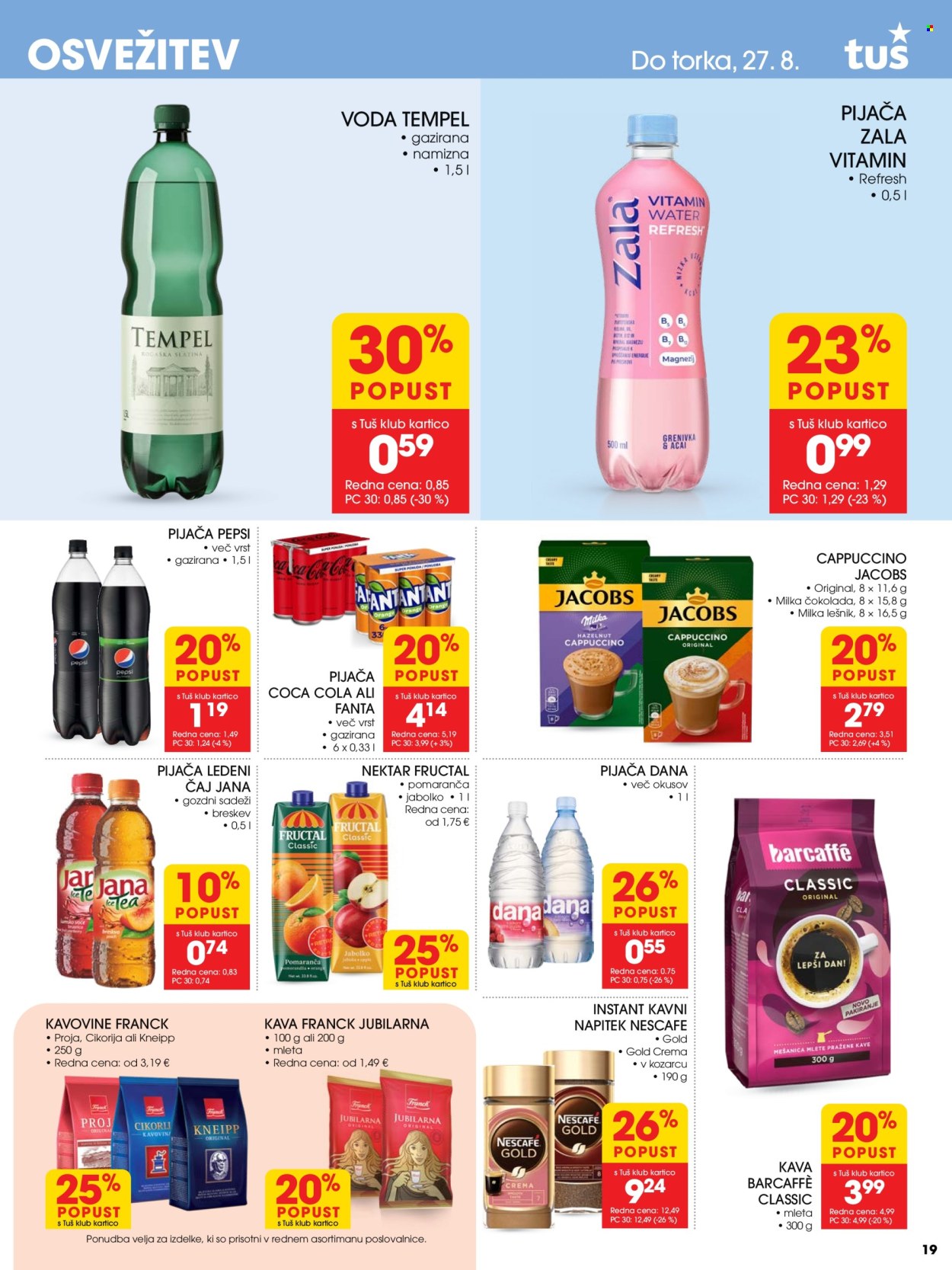Tuš katalog - 21.8.2024 - 27.8.2024. Stran 19