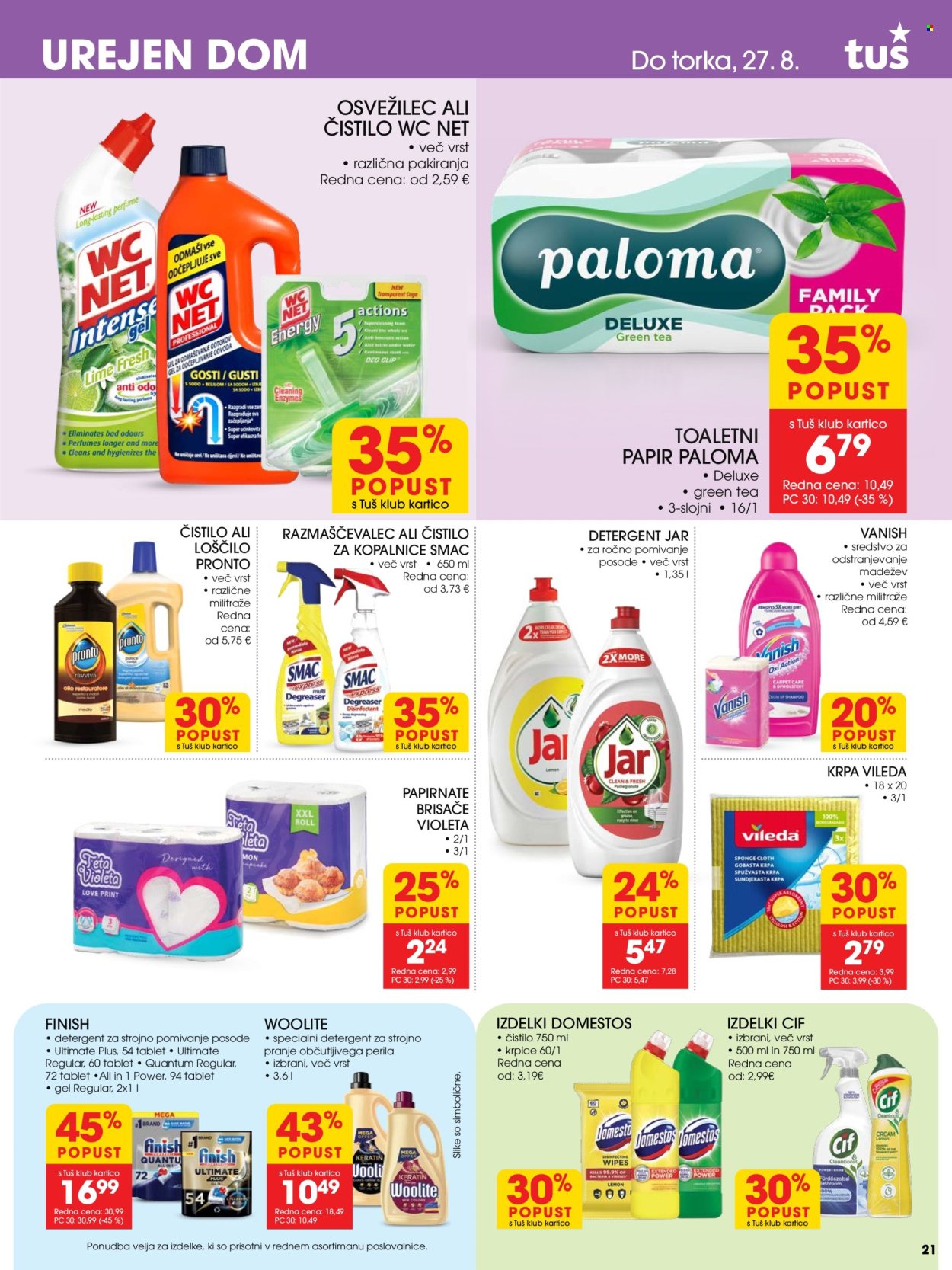 Tuš katalog - 21.8.2024 - 27.8.2024. Stran 21