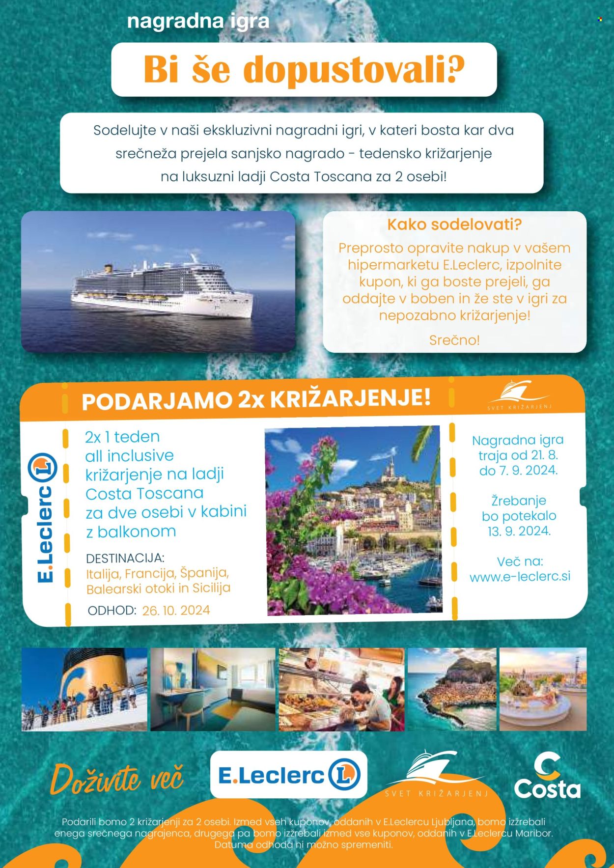E.Leclerc katalog - 21.8.2024 - 31.8.2024. Stran 2
