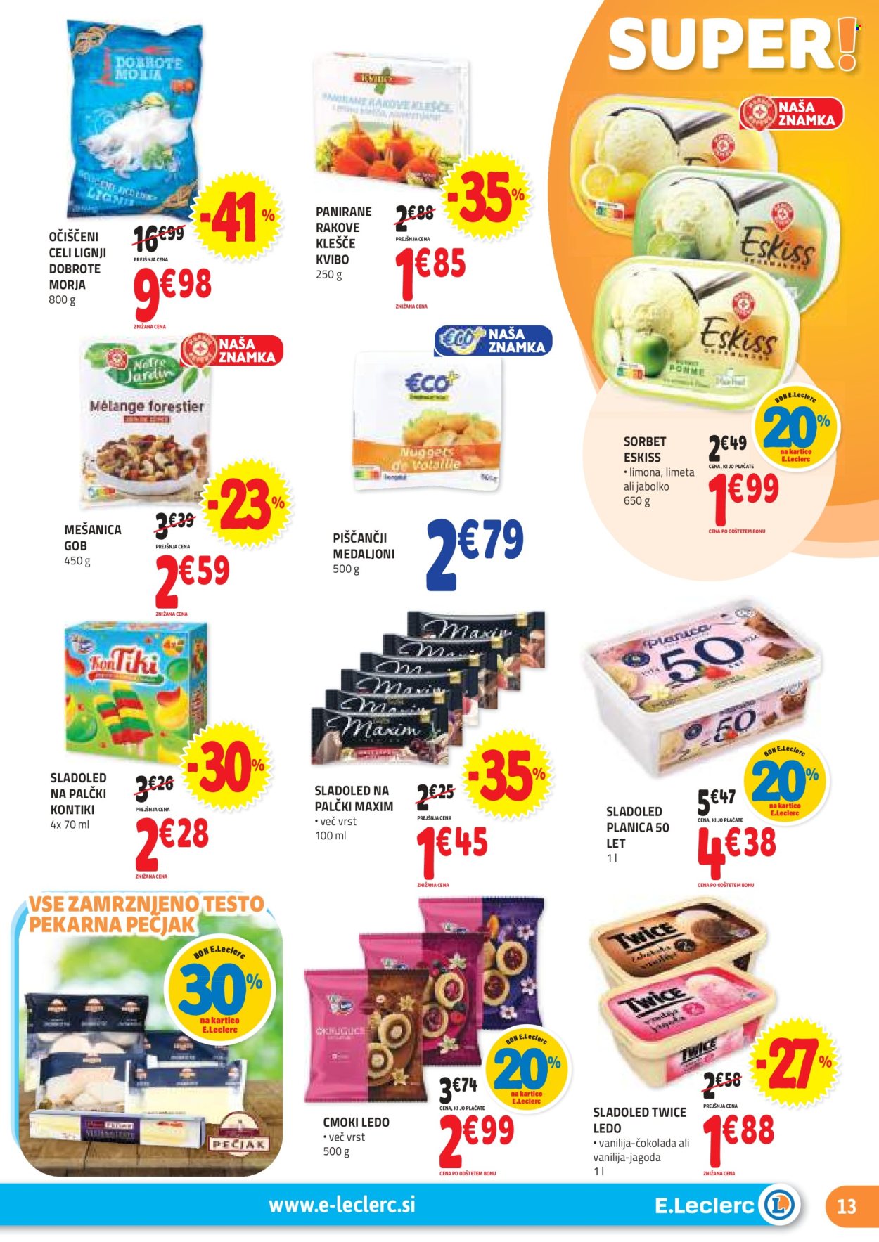E.Leclerc katalog - 21.8.2024 - 31.8.2024. Stran 13