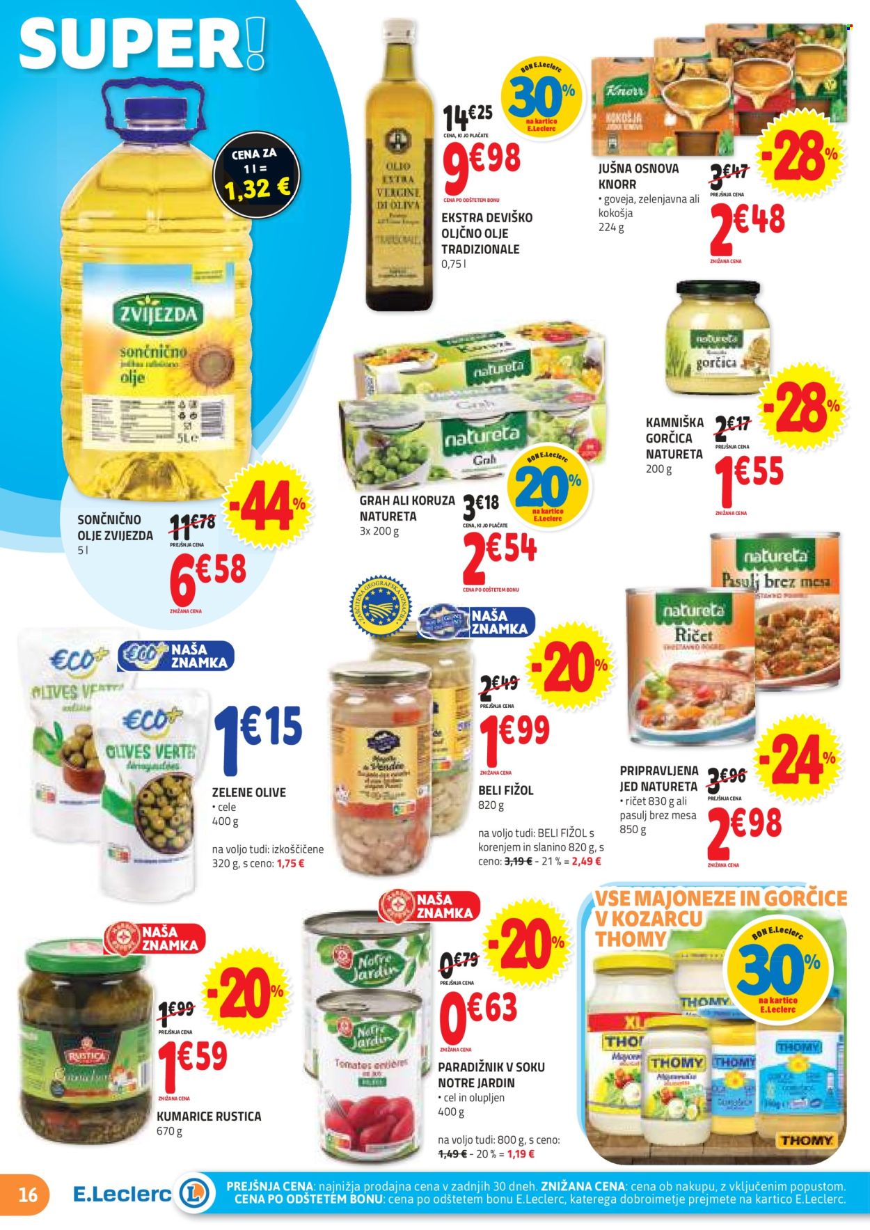 E.Leclerc katalog - 21.8.2024 - 31.8.2024. Stran 16
