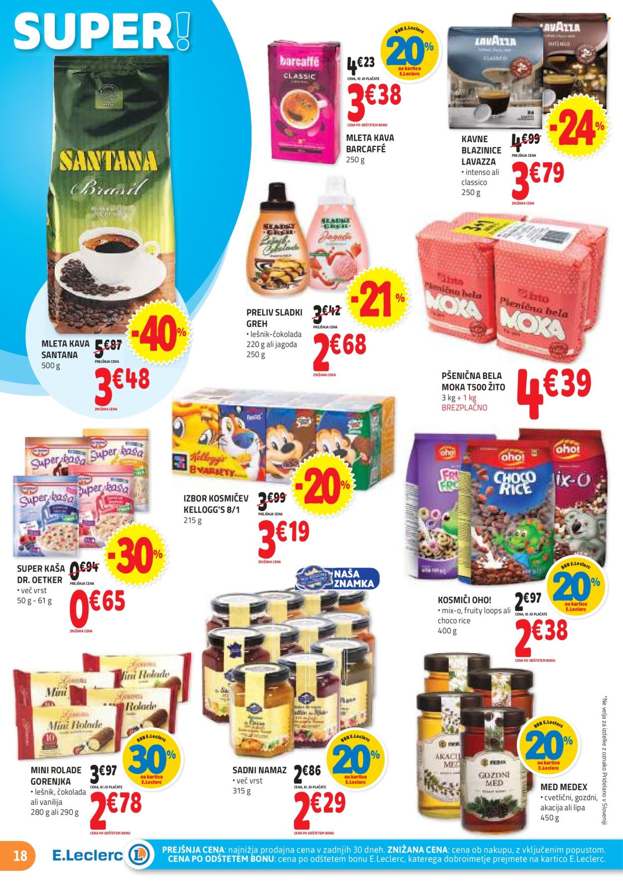 E.Leclerc katalog - 21.8.2024 - 31.8.2024. Stran 18