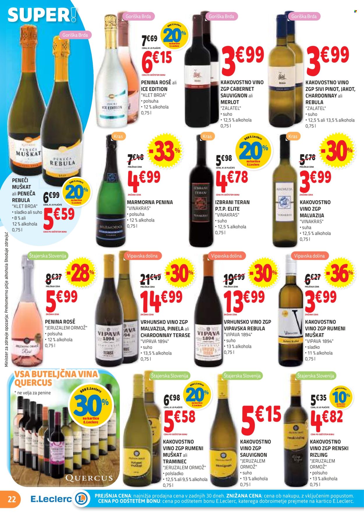 E.Leclerc katalog - 21.8.2024 - 31.8.2024. Stran 22