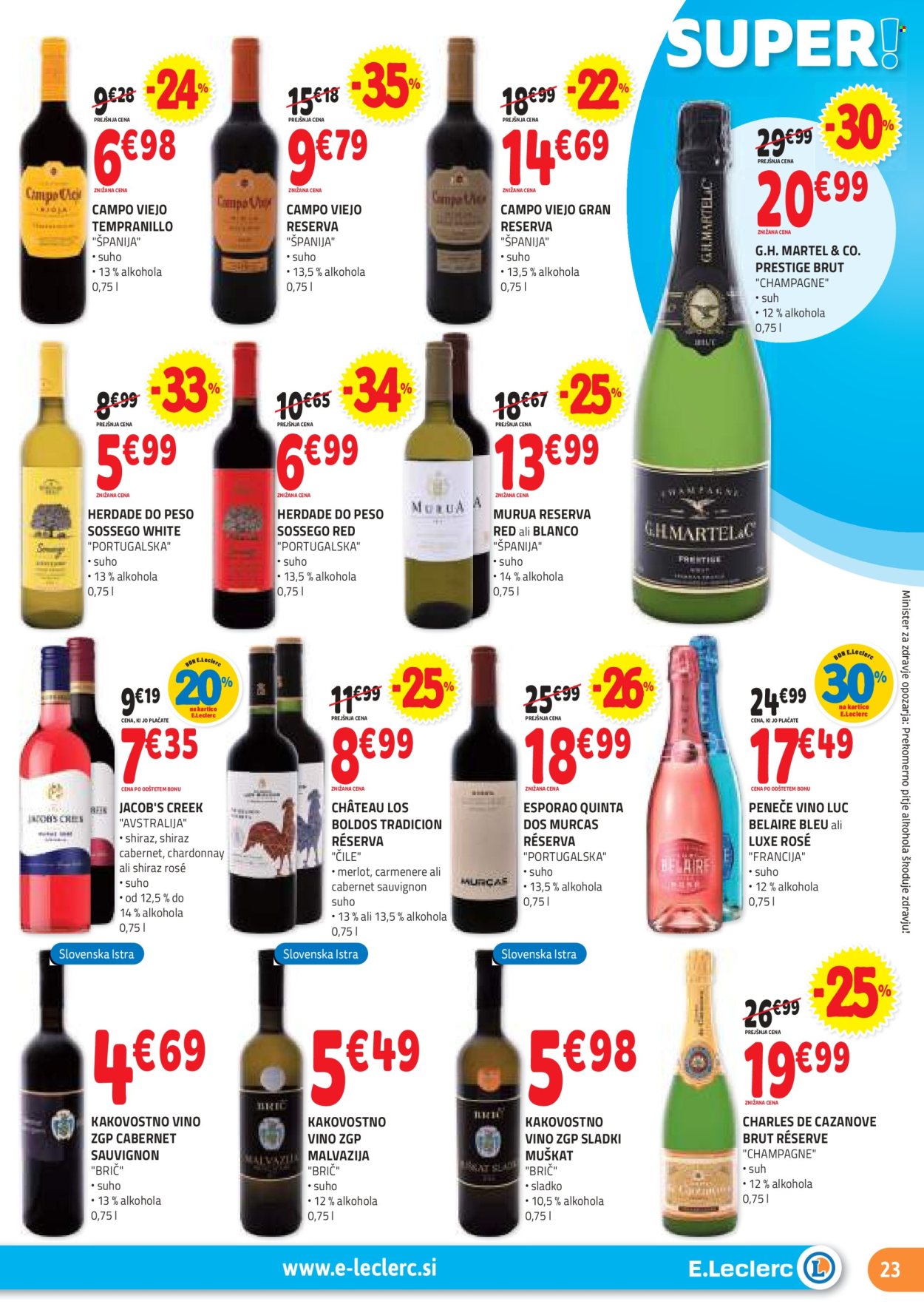 E.Leclerc katalog - 21.8.2024 - 31.8.2024. Stran 23