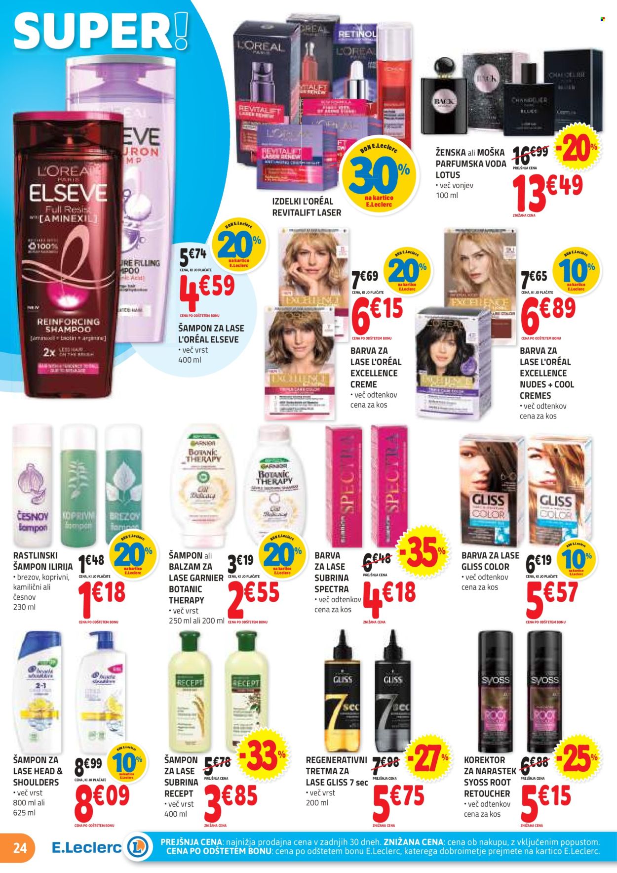 E.Leclerc katalog - 21.8.2024 - 31.8.2024. Stran 24