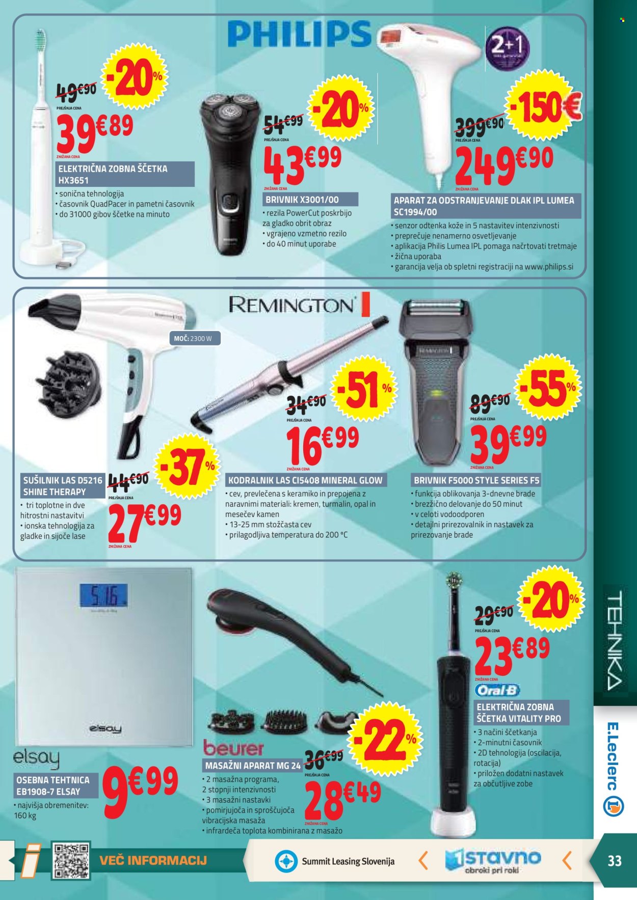 E.Leclerc katalog - 21.8.2024 - 31.8.2024. Stran 33