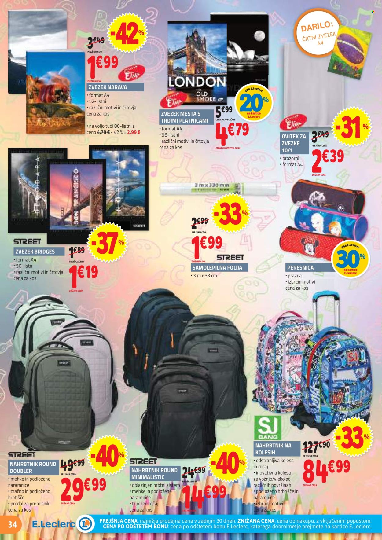 E.Leclerc katalog - 21.8.2024 - 31.8.2024. Stran 34