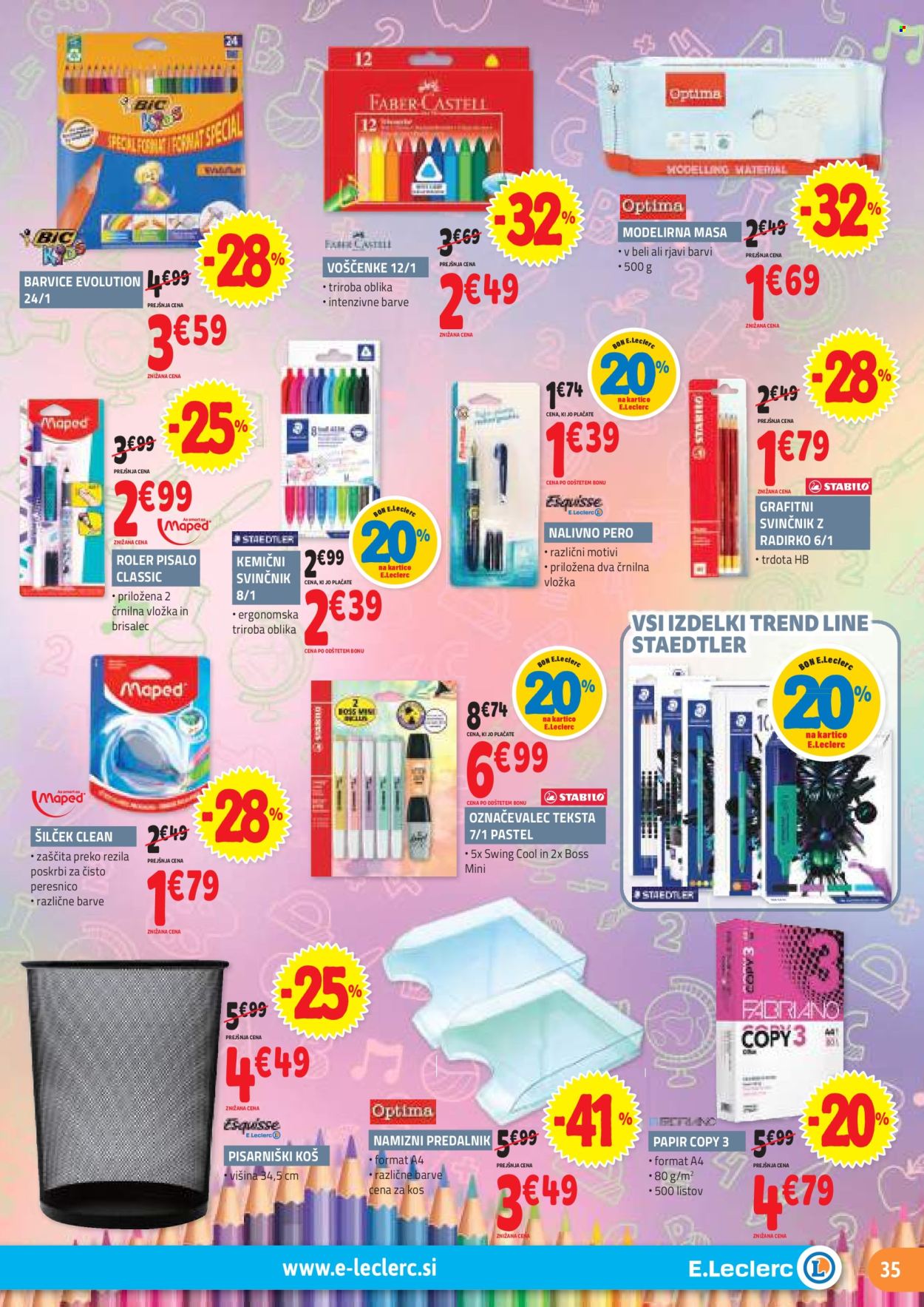 E.Leclerc katalog - 21.8.2024 - 31.8.2024. Stran 35