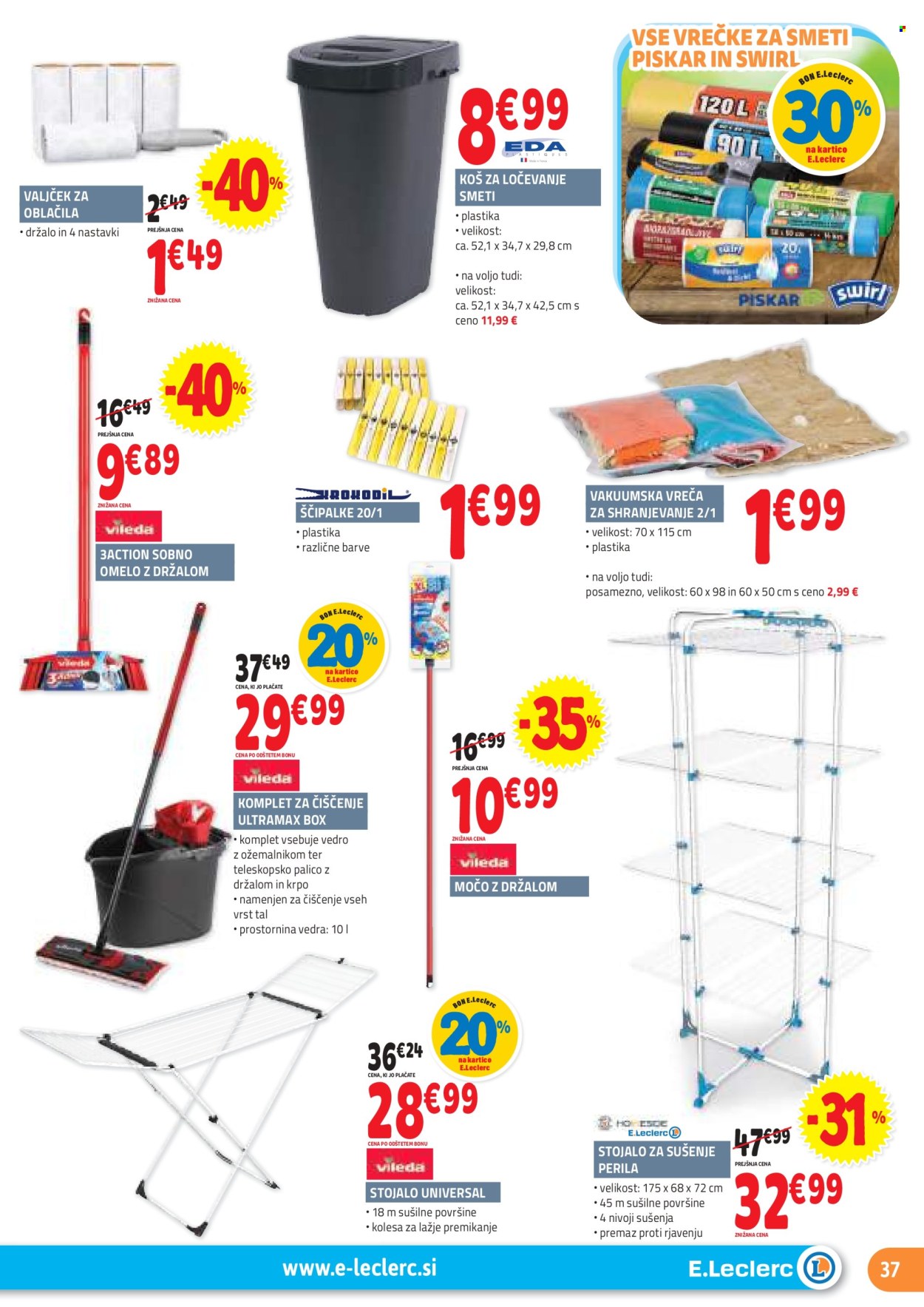 E.Leclerc katalog - 21.8.2024 - 31.8.2024. Stran 37