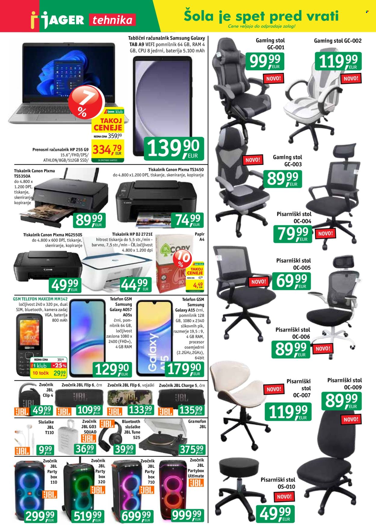 JAGER katalog - 21.8.2024 - 27.8.2024. Stran 1