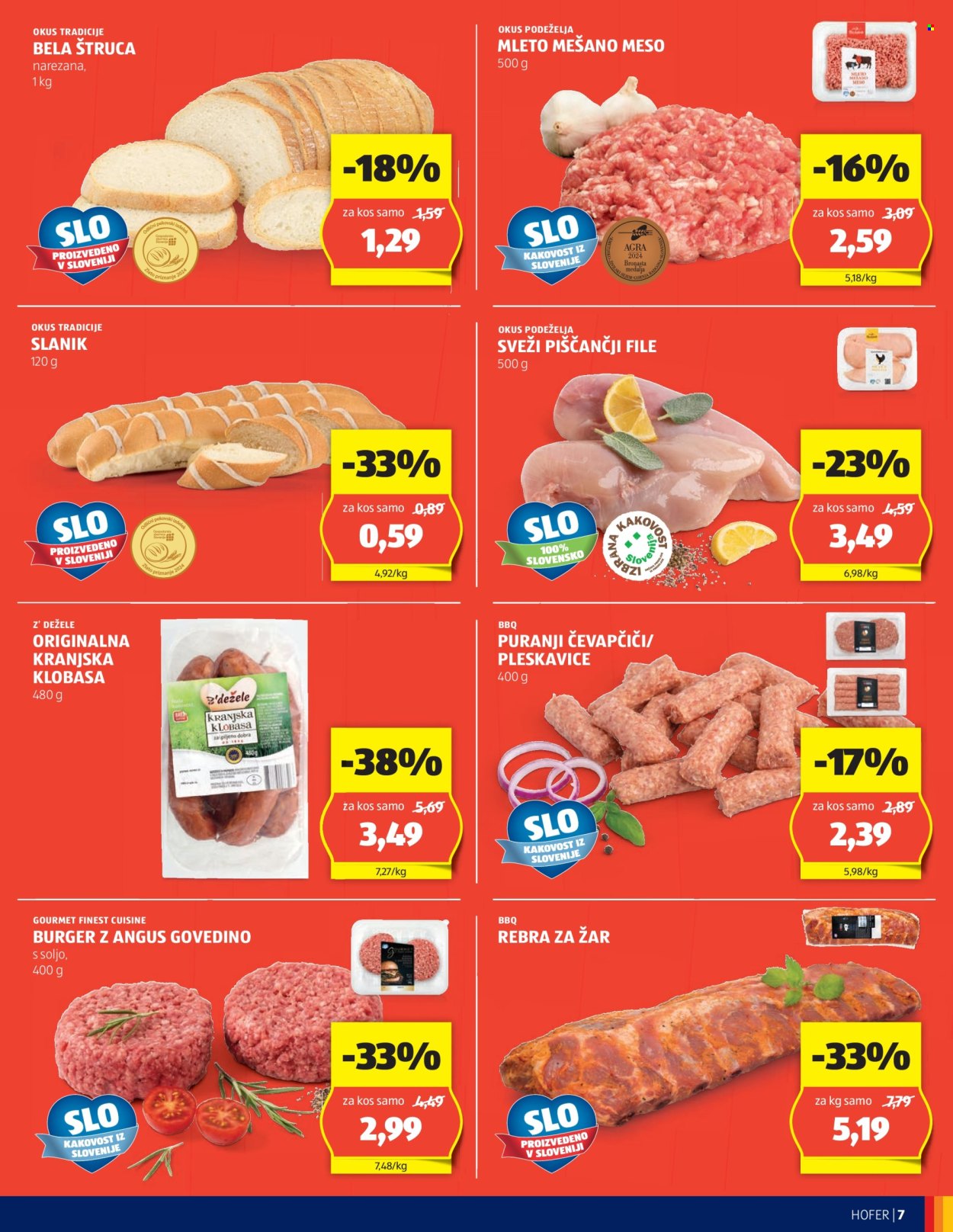 Hofer katalog - 22.8.2024 - 31.8.2024. Stran 7