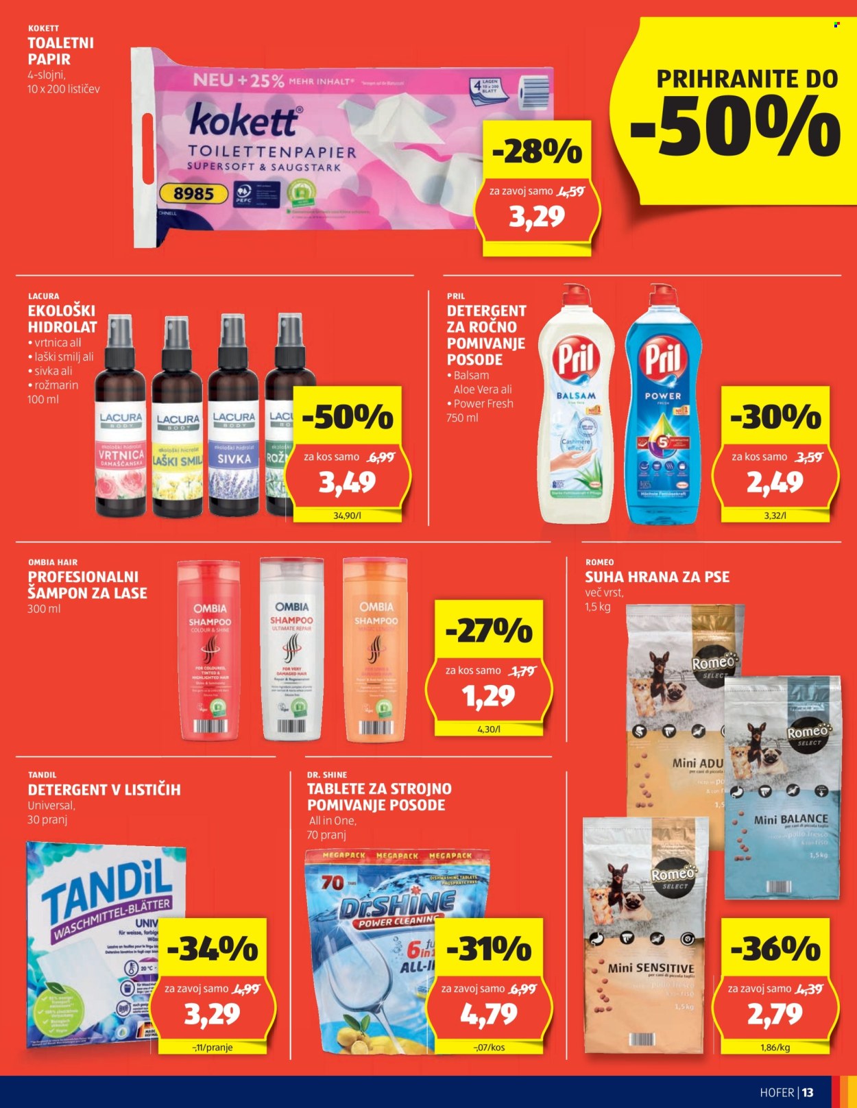 Hofer katalog - 22.8.2024 - 31.8.2024. Stran 13
