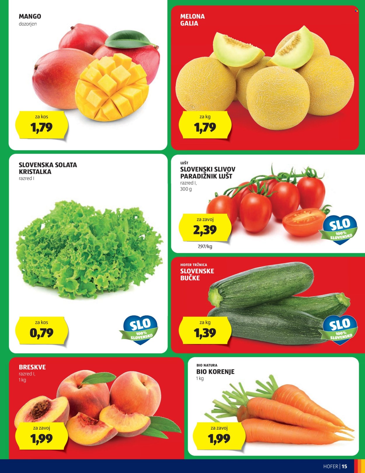 Hofer katalog - 22.8.2024 - 31.8.2024. Stran 15
